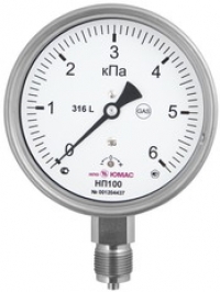 Corrosion-resistant pressure gauges Ø 100мм, Ø 160мм