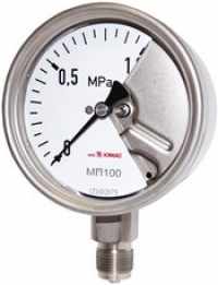 Safety pressure gauges