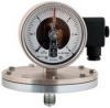 Diaphragm electrical contact pressure gauge